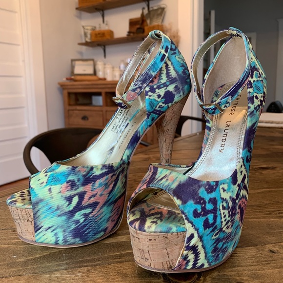 Chinese Laundry Shoes - Chinese Laundry Peep Toe Pumps